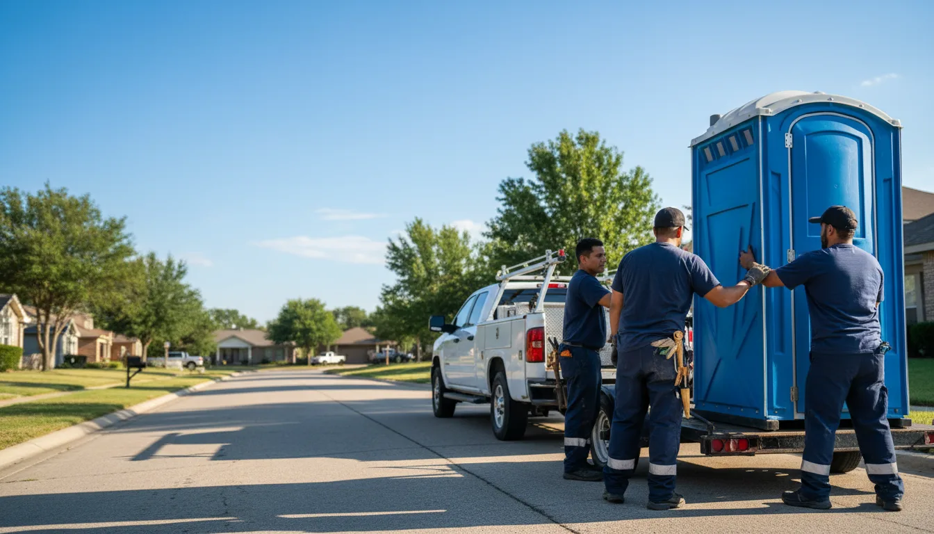 Portable Toilet Rental in Cuero, TX near me
